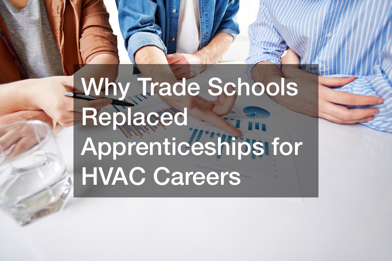 Why trade schools replaced apprenticeships for HVAC careers